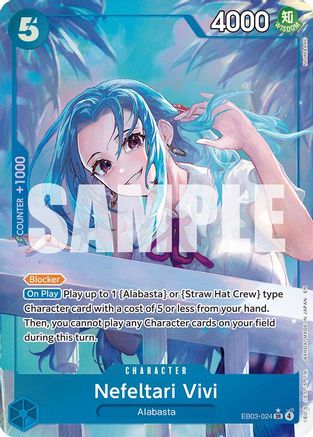 Nefeltari Vivi (024) (Alternate Art) (EB03-024) (Foil)