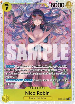 Nico Robin (055) (EB03-055) (Foil)