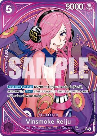 Vinsmoke (SP) (EB03-031) (Foil)
