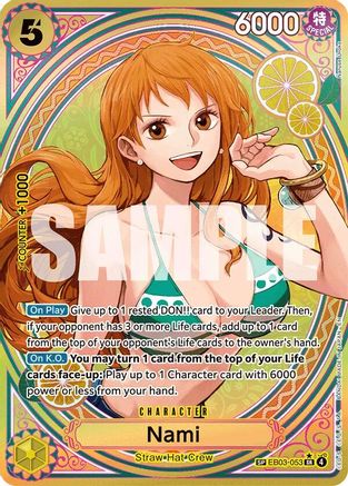 Nami (SP) (EB03-053) (Foil)