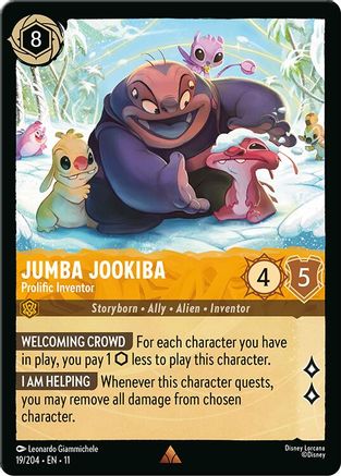 Jumba Jookiba - Prolific Inventor (11-019) (Cold Foil)