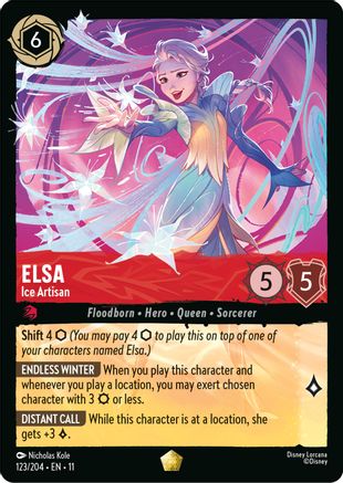 Elsa - Ice Artisan (11-123) (Cold Foil)