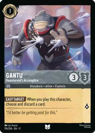 Gantu - Hamsterviel's Accomplice (11-176) (Cold Foil)