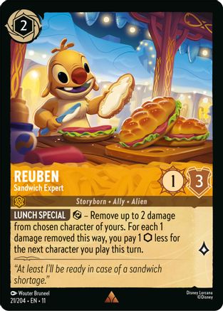 Reuben - Sandwich Expert (11-021) (Cold Foil)