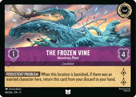 The Frozen Vine - Monstrous Plant (11-068) (Cold Foil)