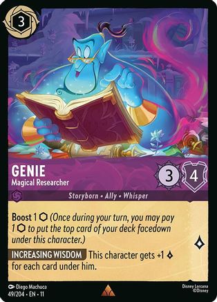 Genie - Magical Researcher (11-049) (Cold Foil)