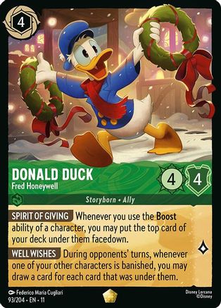 Donald Duck - Fred Honeywell (11-093) (Cold Foil)