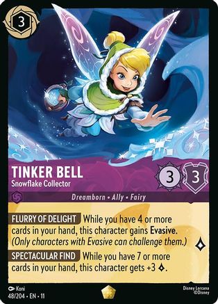 Tinker Bell - Snowflake Collector (11-048)