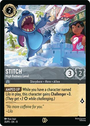 Stitch - High Badness Level (DLPC-035) (Cold Foil)