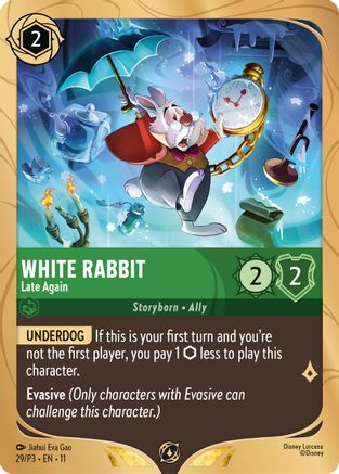 White Rabbit - Late Again (DLPC-029) (Holofoil)