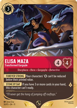 Elisa Maza - Transformed Gargoyle (DLPC-030) (Holofoil)