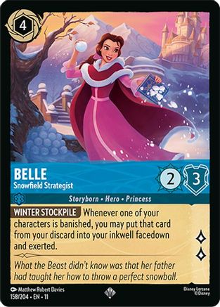 Belle - Snowfield Strategist (11-158) (Cold Foil)