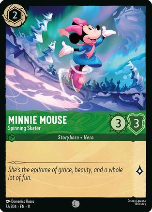 Minnie Mouse - Spinning Skater (11-072)