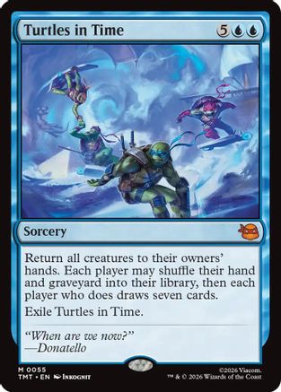 Turtles in Time (TMT-055) (Foil)