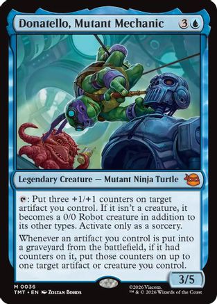 Donatello, Mutant Mechanic (TMT-036) (Foil)