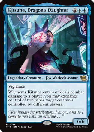 Kitsune, Dragon's Daughter (TMT-041) (Foil)