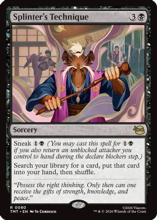Splinter's Technique (TMT-080)