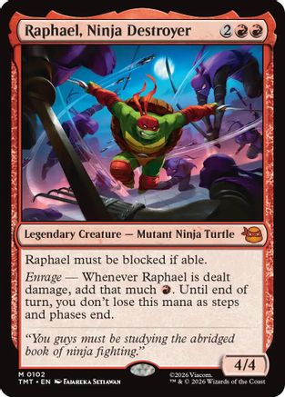 Raphael, Ninja Destroyer (TMT-102)