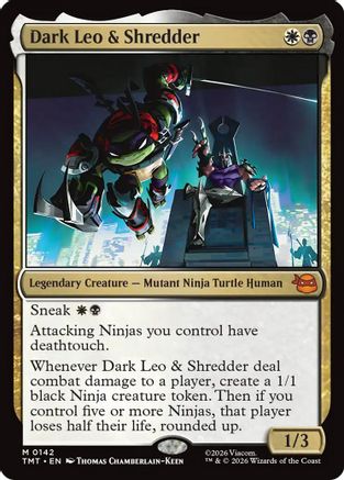 Dark Leo & Shredder (TMT-142) (Foil)