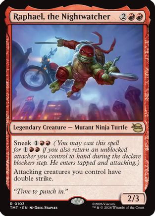 Raphael, the Nightwatcher (TMT-103)