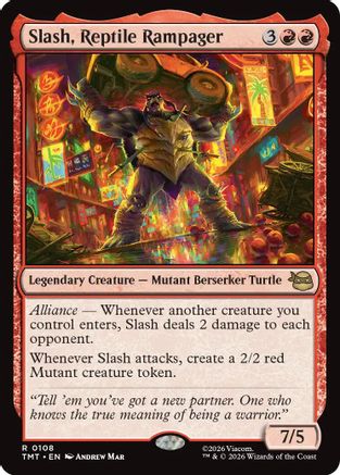 Slash, Reptile Rampager (TMT-108) (Foil)