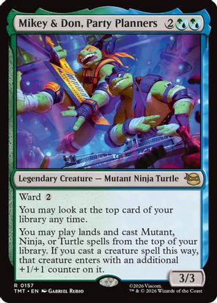 Mikey & Don, Party Planners (TMT-157)