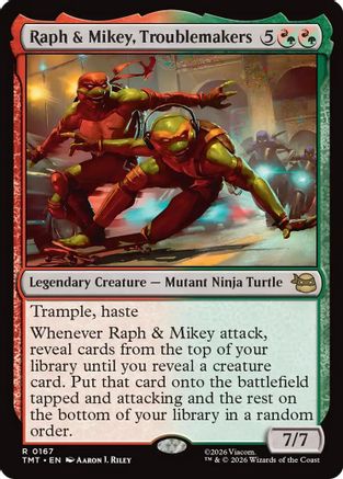 Raph & Mikey, Troublemakers (TMT-167)