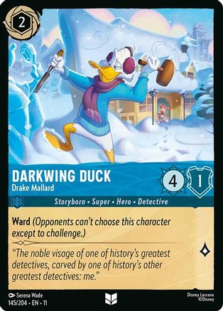 Darkwing Duck - Drake Mallard (11-145) (Cold Foil)