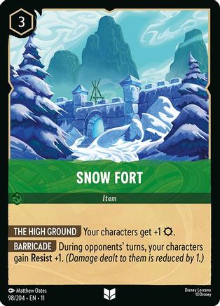 Snow Fort (11-098) (Cold Foil)