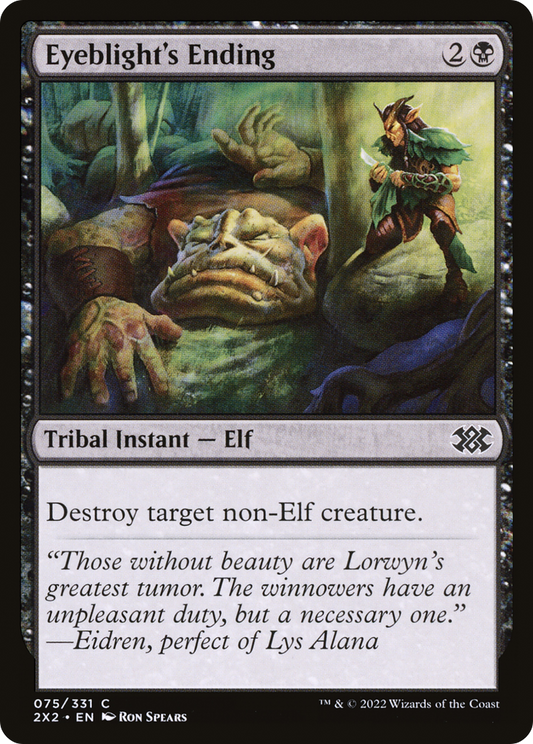 Eyeblight's Ending (2X2-075) (Foil)