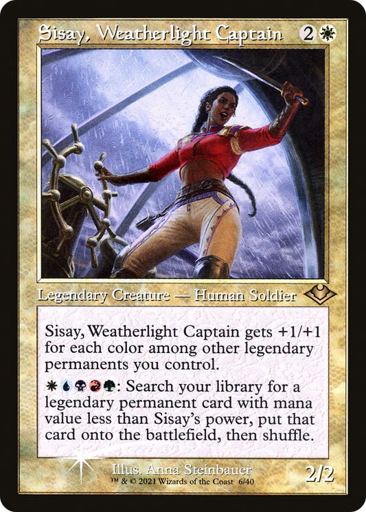 Sisay, Weatherlight Captain (MH1-006) (Foil)