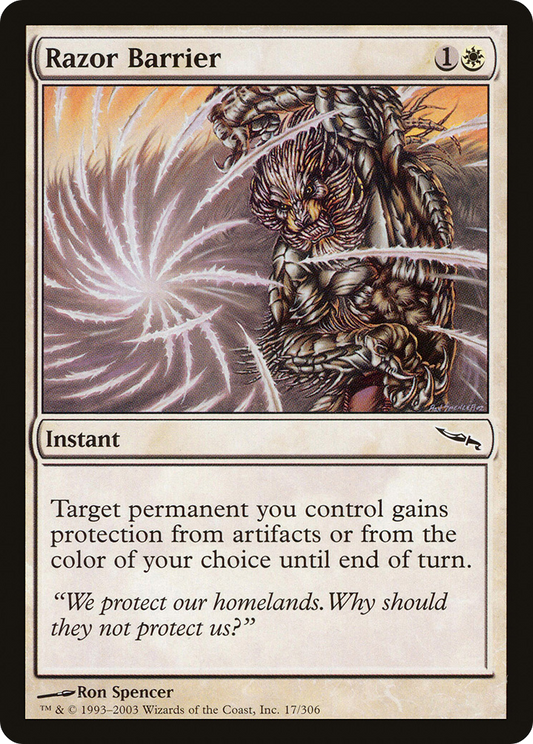Razor Barrier (MRD-017) (Foil)