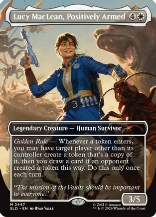 Lucy MacLean, Positively Armed (SLD-2447) (Foil)