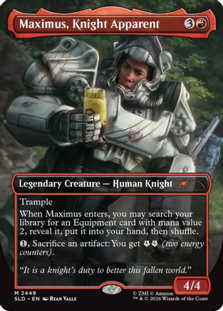 Maximus, Knight Apparent (SLD-2449) (Foil)