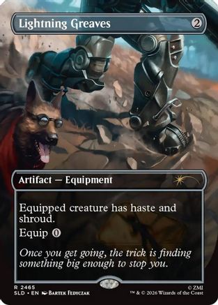 Lightning Greaves (2465) (SLD-2465)