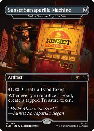 Sunset Sarsaparilla Machine - Nuka-Cola Vending Machine (SLD-2462)