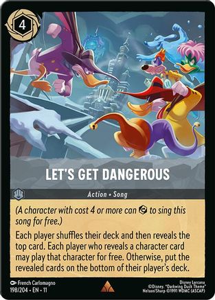 Let's Get Dangerous (11-198)