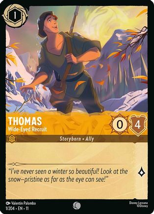 Thomas - Wide-Eyed Recruit (11-001)