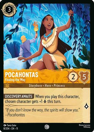 Pocahontas - Finding the Way (11-008) (Cold Foil)
