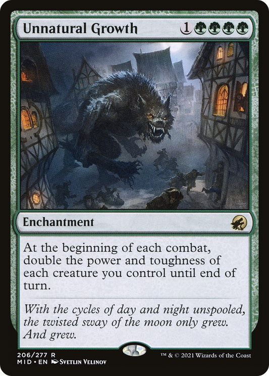 Unnatural Growth (MID-206) (Foil)