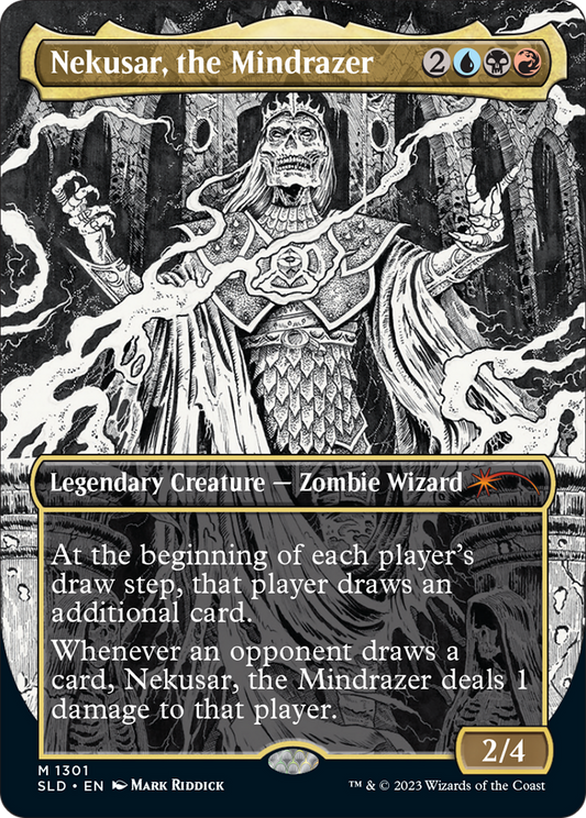 Nekusar, the Mindrazer (SLD-1301) (Borderless) (Foil)