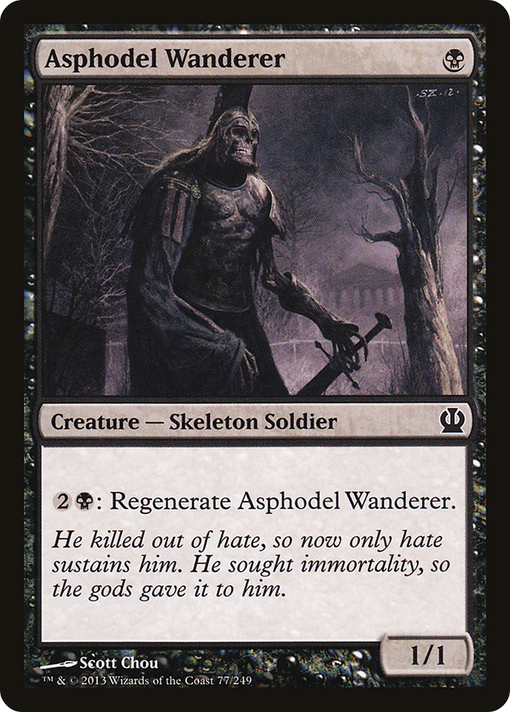 Asphodel Wanderer (THS-077) (Foil)