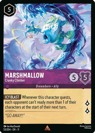 Marshmallow - Cranky Climber (11-053) (Cold Foil)