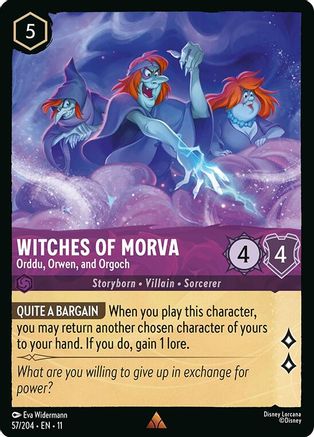 Witches of Morva - Orddu, Orwen, and Orgoch (11-057)