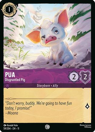 Pua - Disgruntled Pig (11-059) (Cold Foil)