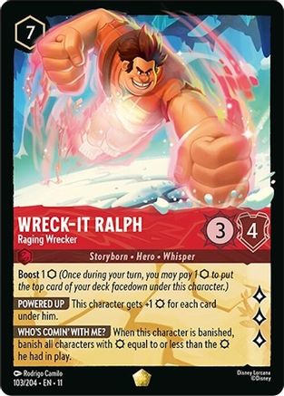 Wreck-It Ralph - Raging Wrecker (11-103) (Cold Foil)