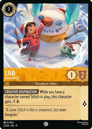 Lilo - Snow Artist (11-002) (Cold Foil)