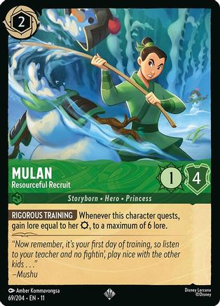 Mulan - Resourceful Recruit (11-069)
