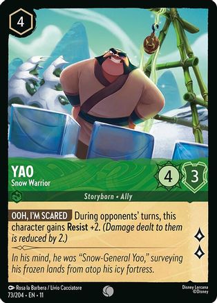 Yao - Snow Warrior (11-073)