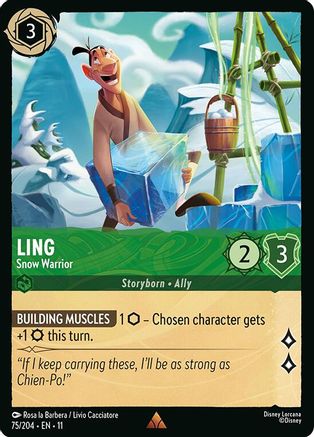 Ling - Snow Warrior (11-075) (Cold Foil)
